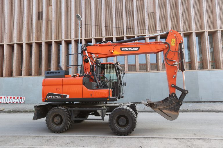 Doosan DX170W5 Wheeled Excavators Gordons Construction