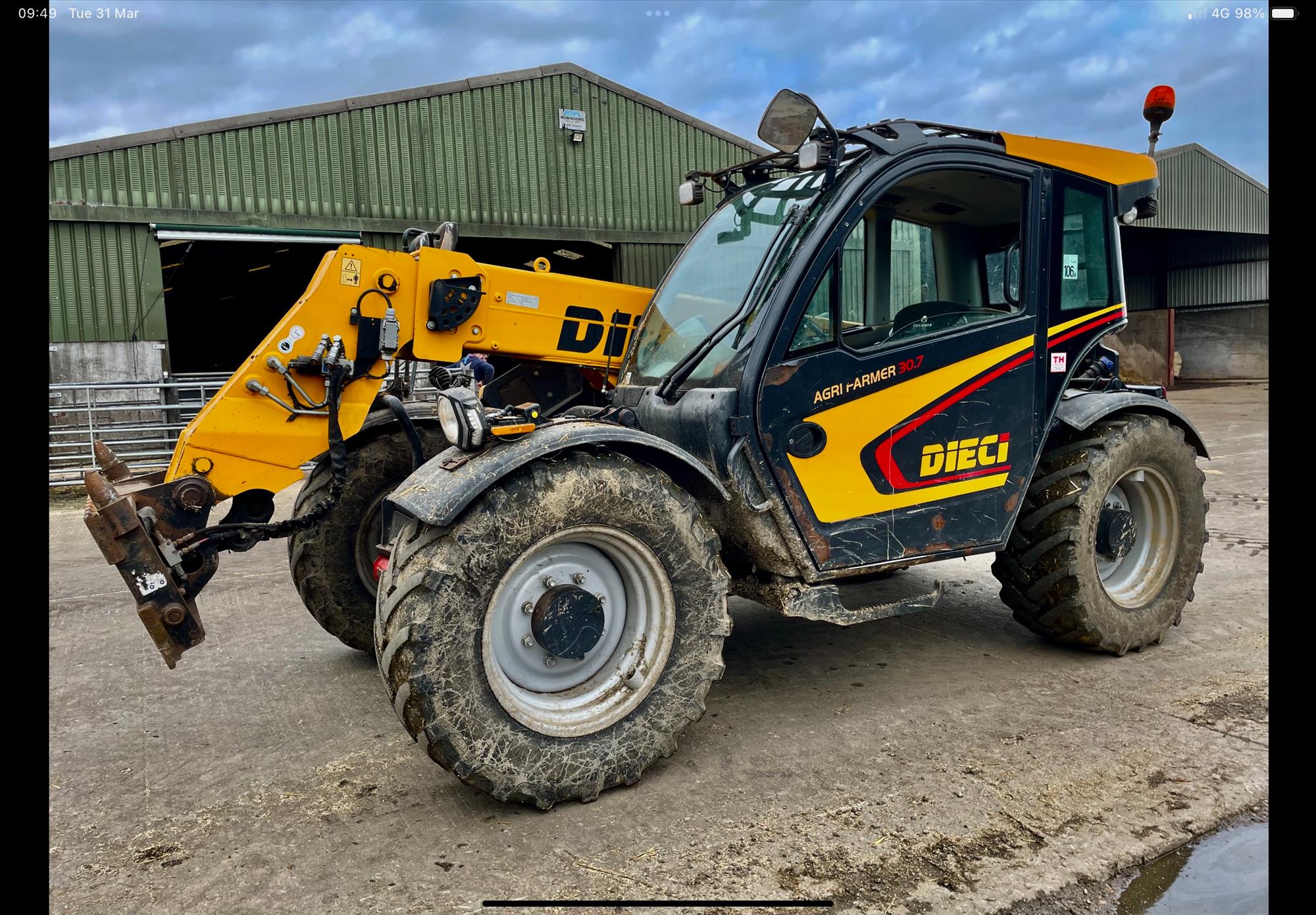 Dieci Agrifarmer 30.7 Telehandler