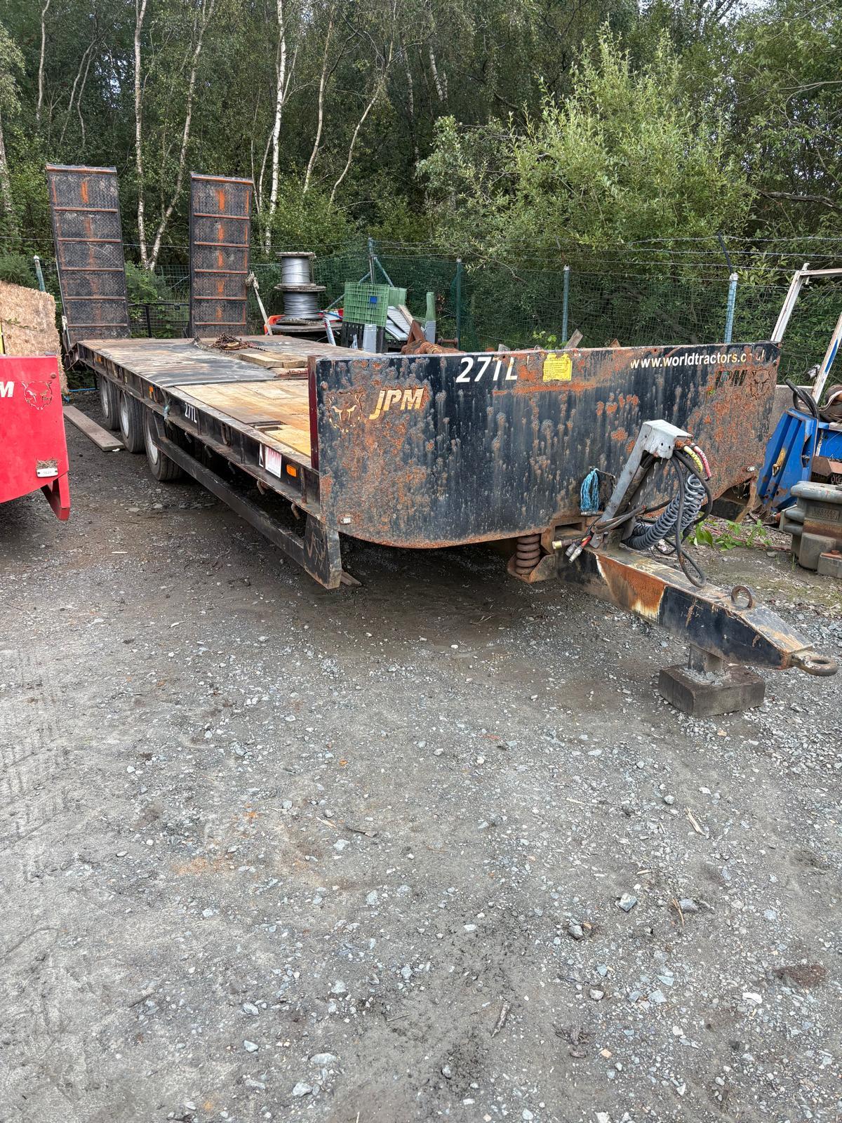 JPM 27 TL Tri Axle Low Loader